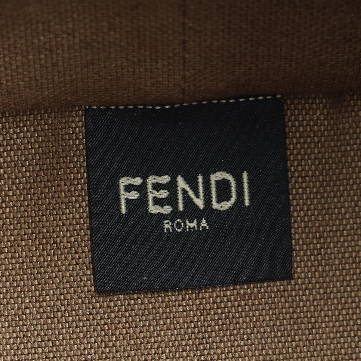 Fendi Light Blue FF Jacquard Velvet Roll Mini Bag