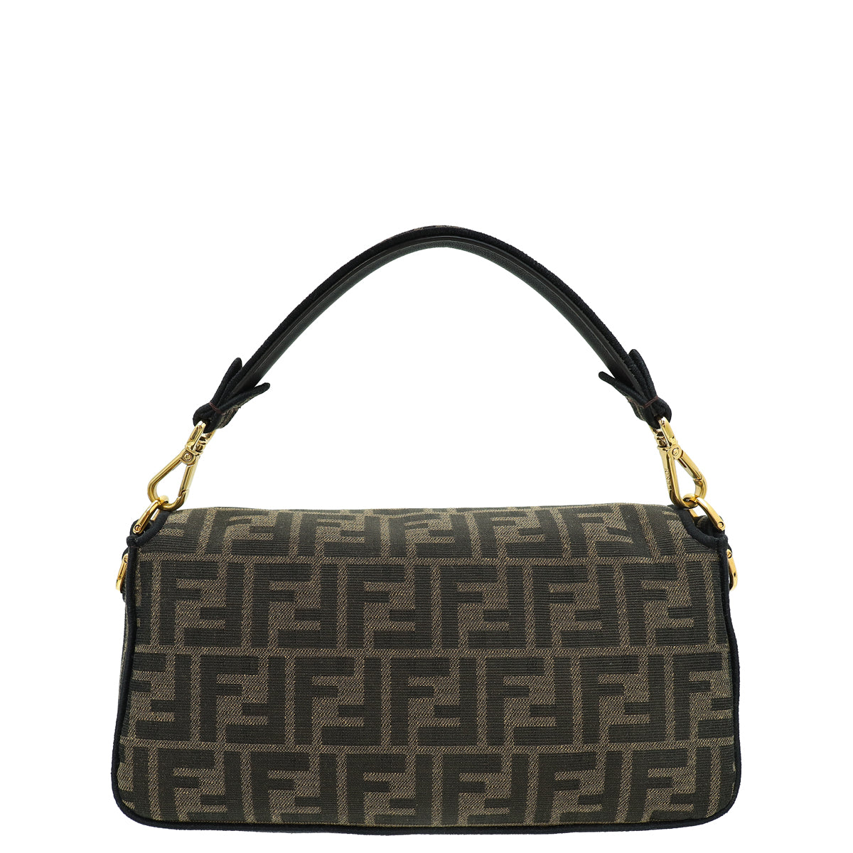 Fendi Tobacco FF Zucca Baguette Bag-Fendi-THE CLOSET