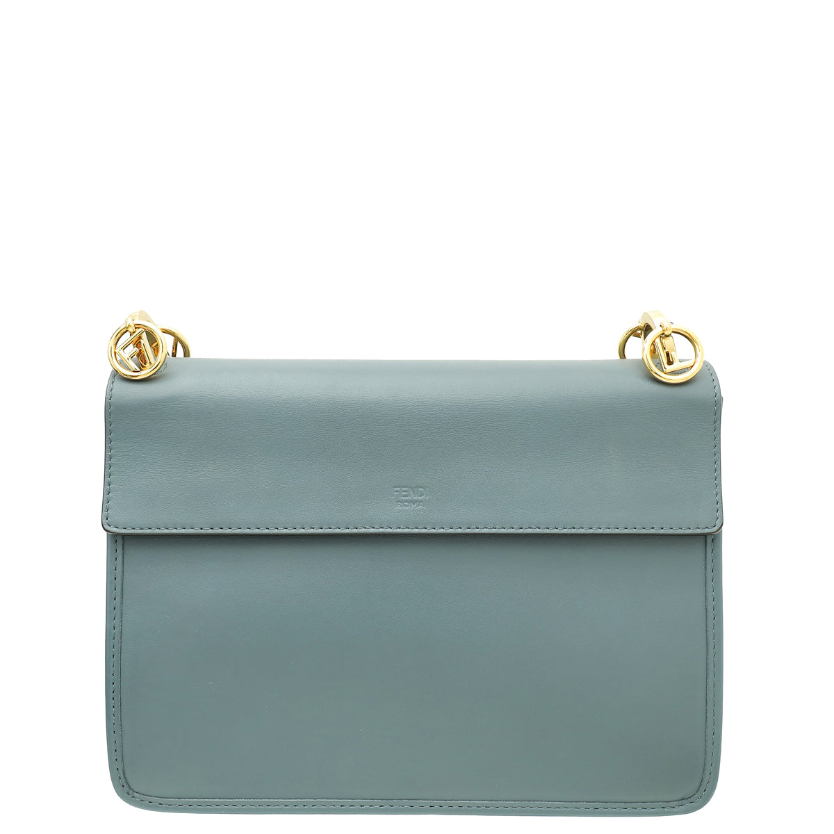 Fendi Bicolor Kan I F Flap Medium Bag-Fendi-THE CLOSET