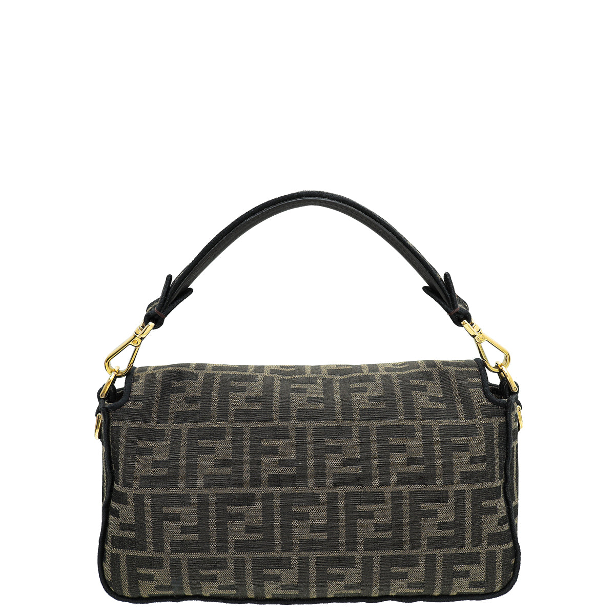 Fendi Tobacco FF Zucca Baguette Medium Bag-Fendi-THE CLOSET