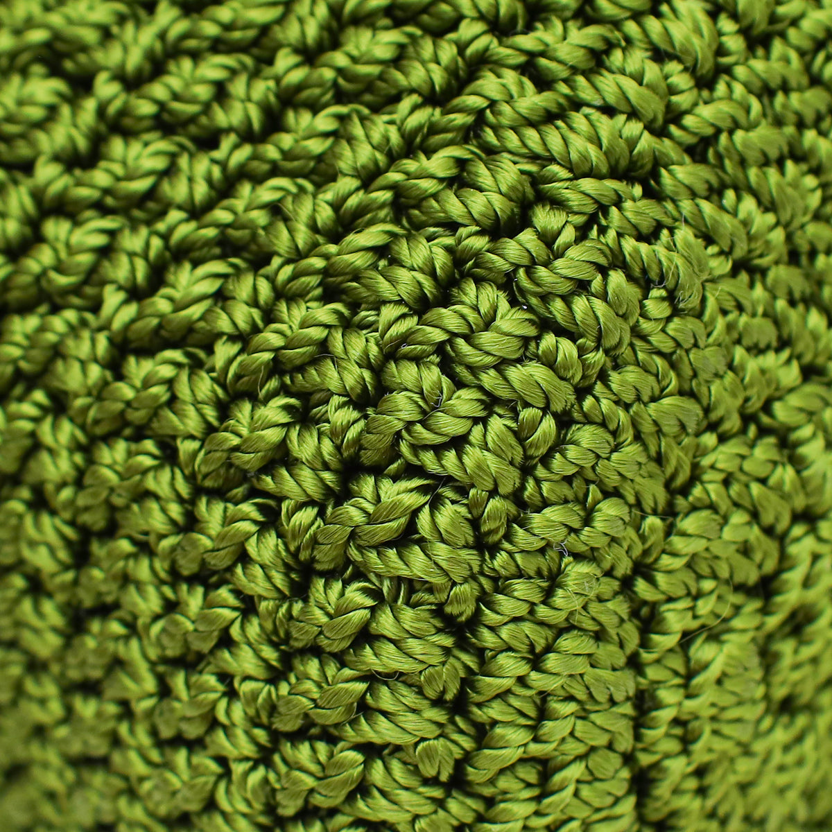 Fendi Verde Lavanda Crochet Vitello Grace Plexiglass Baguette Medium Bag