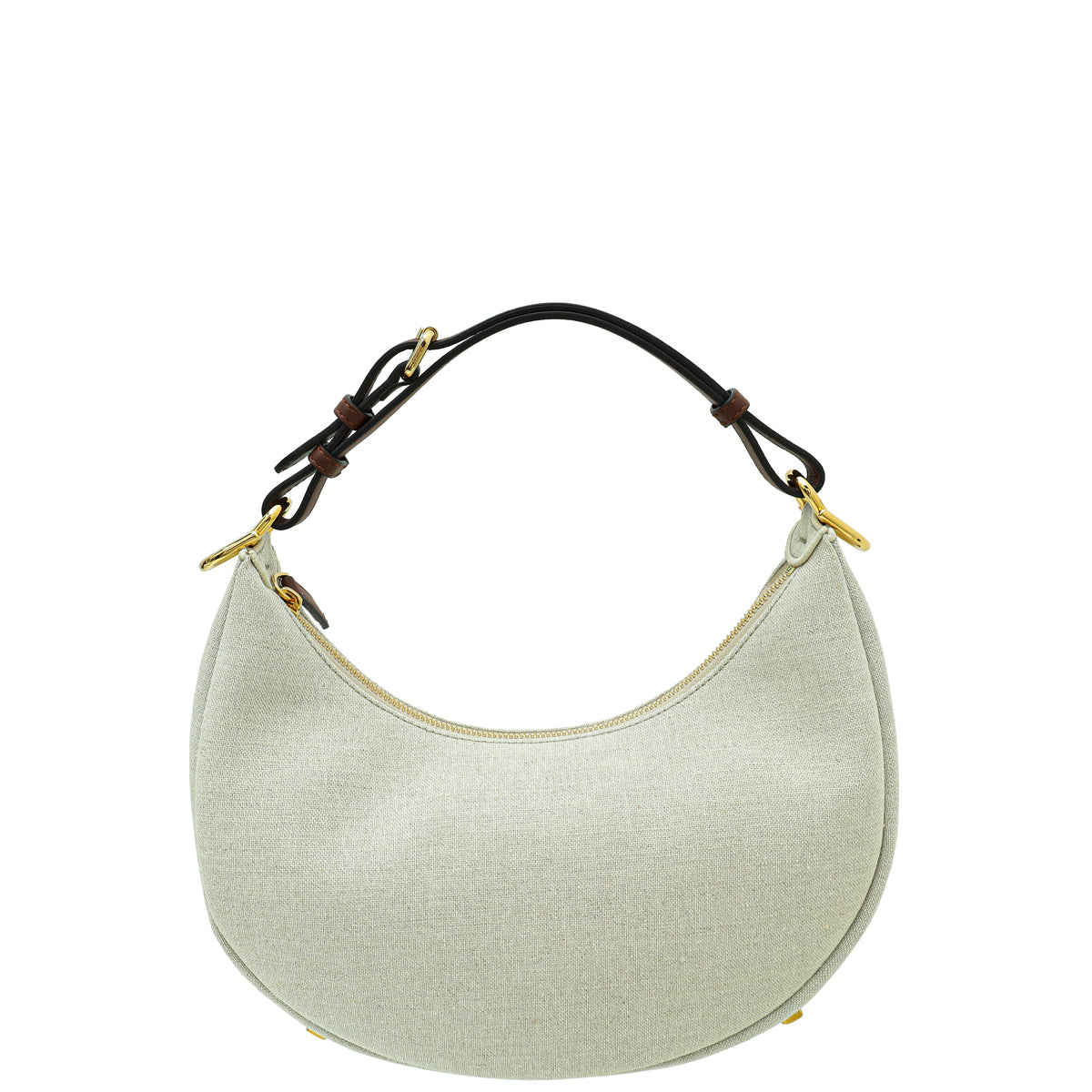 Fendi Grezzo Ghianda Vitello Grace Fendigraphy Hobo Small Bag-Fendi-THE CLOSET