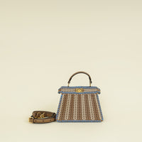 Fendi Multicolor Petite Peekaboo ISeeU Bag