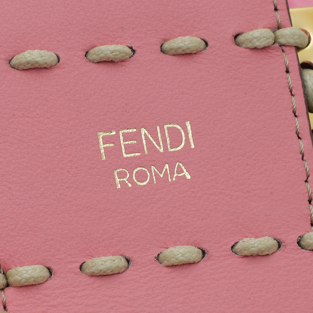 Fendi Pink FF Croissant Crochet Small Bag – THE CLOSET