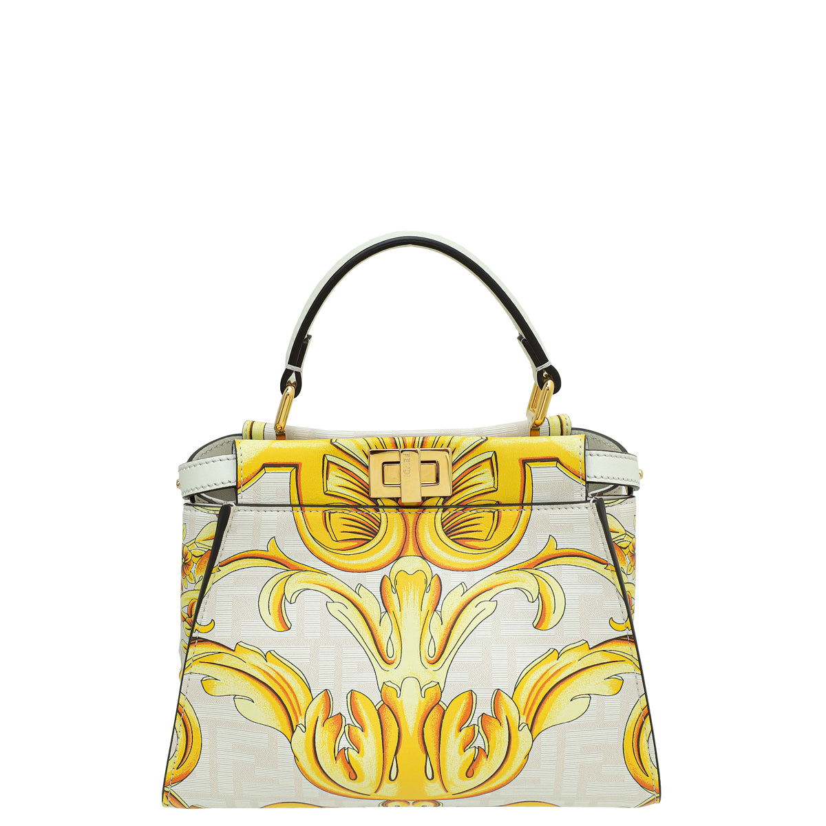 Fendi Bicolor x Versace Mini Peekaboo Bag-Fendi-THE CLOSET
