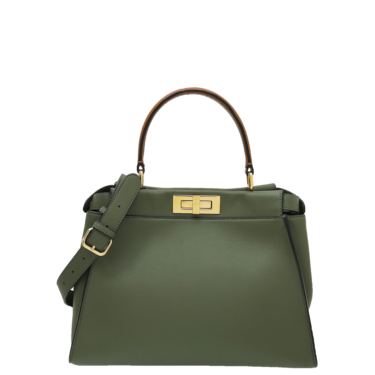 Fendi Bicolor Iconic Peekaboo Regular Bag-Fendi-THE CLOSET