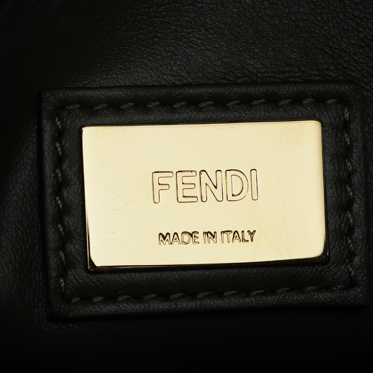 Fendi Bicolor Iconic Peekaboo Regular Bag