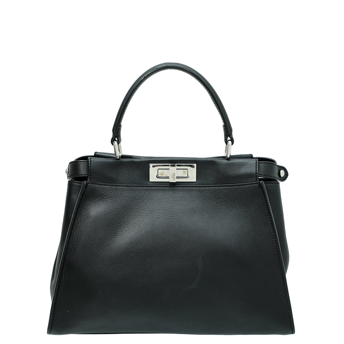 Fendi Black Iconic Peekaboo Regular Bag-Fendi-THE CLOSET