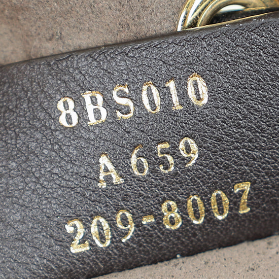 Fendi Bicolor Zucca Mon Tresor Mini Bucket Bag