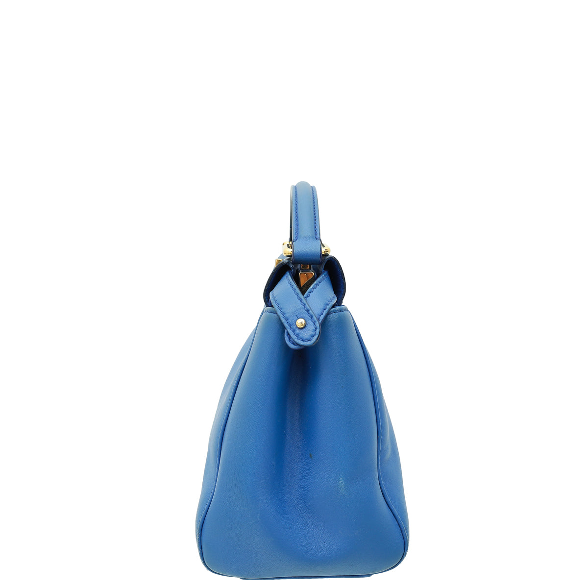 Fendi Blue Mini Peekaboo Bag