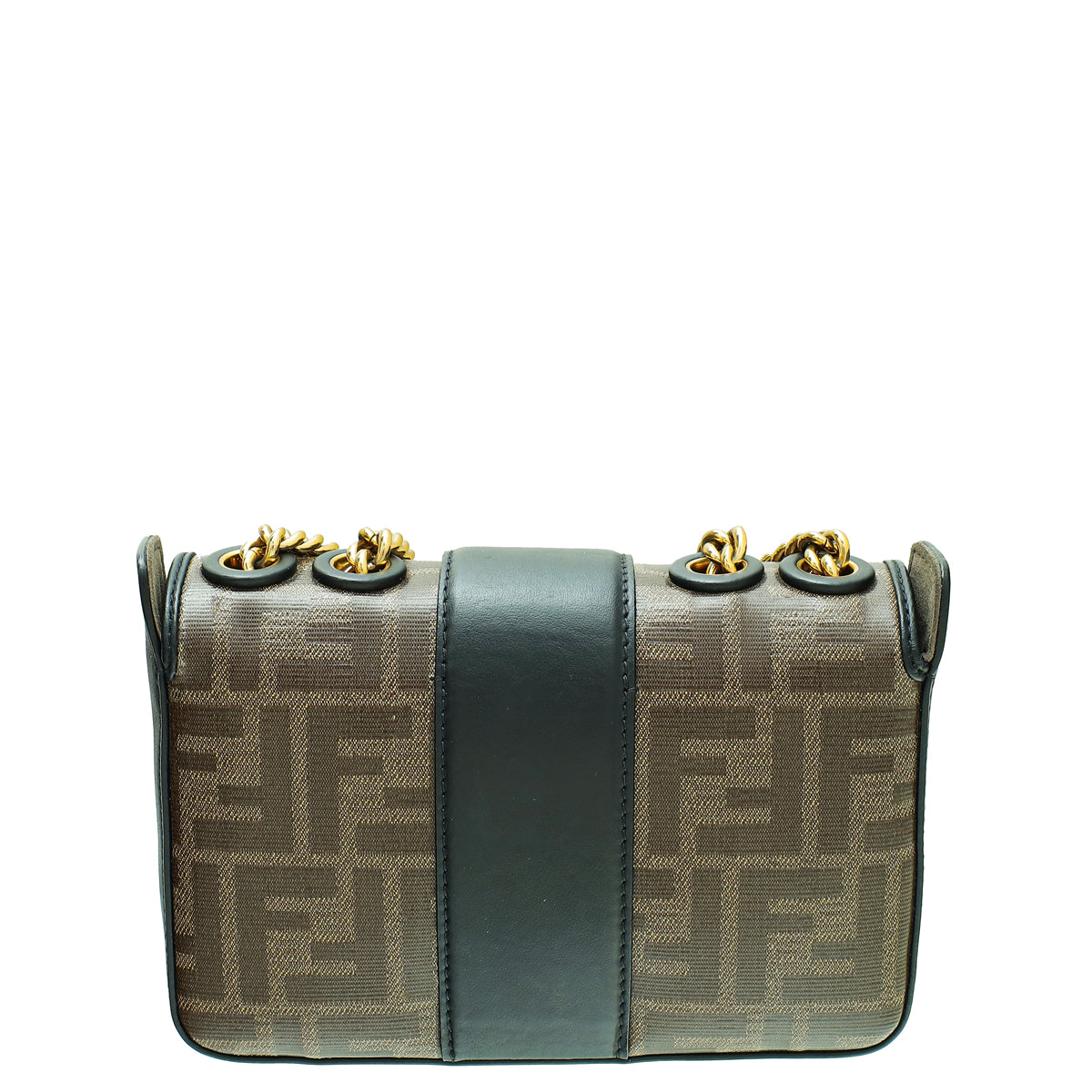 Fendi Bicolor FF 1974 Mini Double F Crossbody Bag-Fendi-THE CLOSET