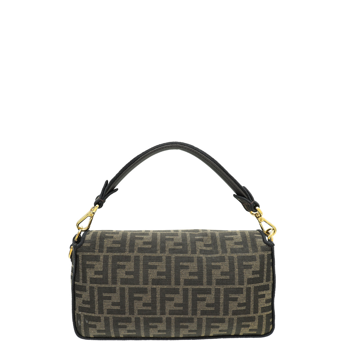 Fendi Bicolor FF Zucca Roma Baguette NM Medium Bag-Fendi-THE CLOSET