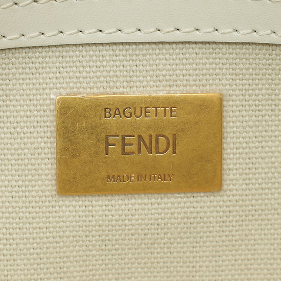 Fendi Bicolor Baguette Bag-Fendi-THE CLOSET