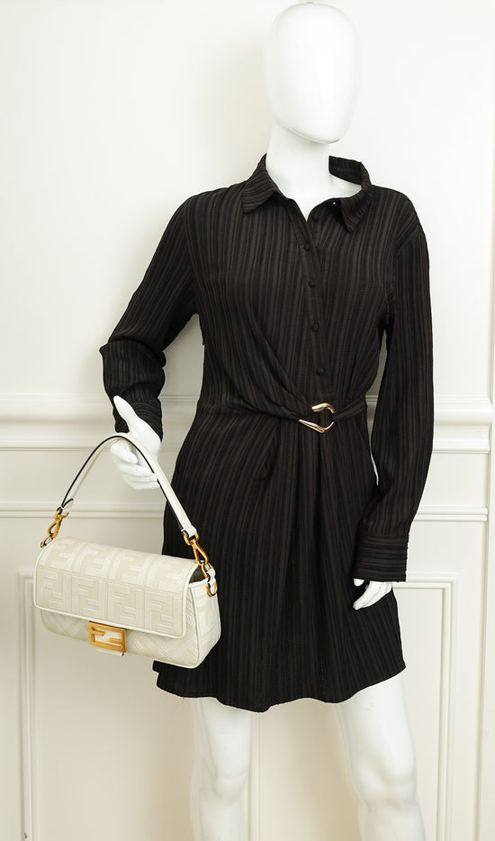 Fendi Bicolor Baguette Bag-Fendi-THE CLOSET