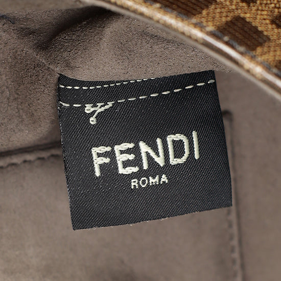 Fendi Bicolor FF 1974 Stamp Patch Flap Bag-Fendi-THE CLOSET