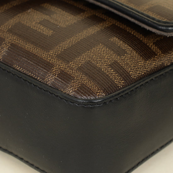 Fendi Bicolor FF 1974 Stamp Patch Flap Bag-Fendi-THE CLOSET