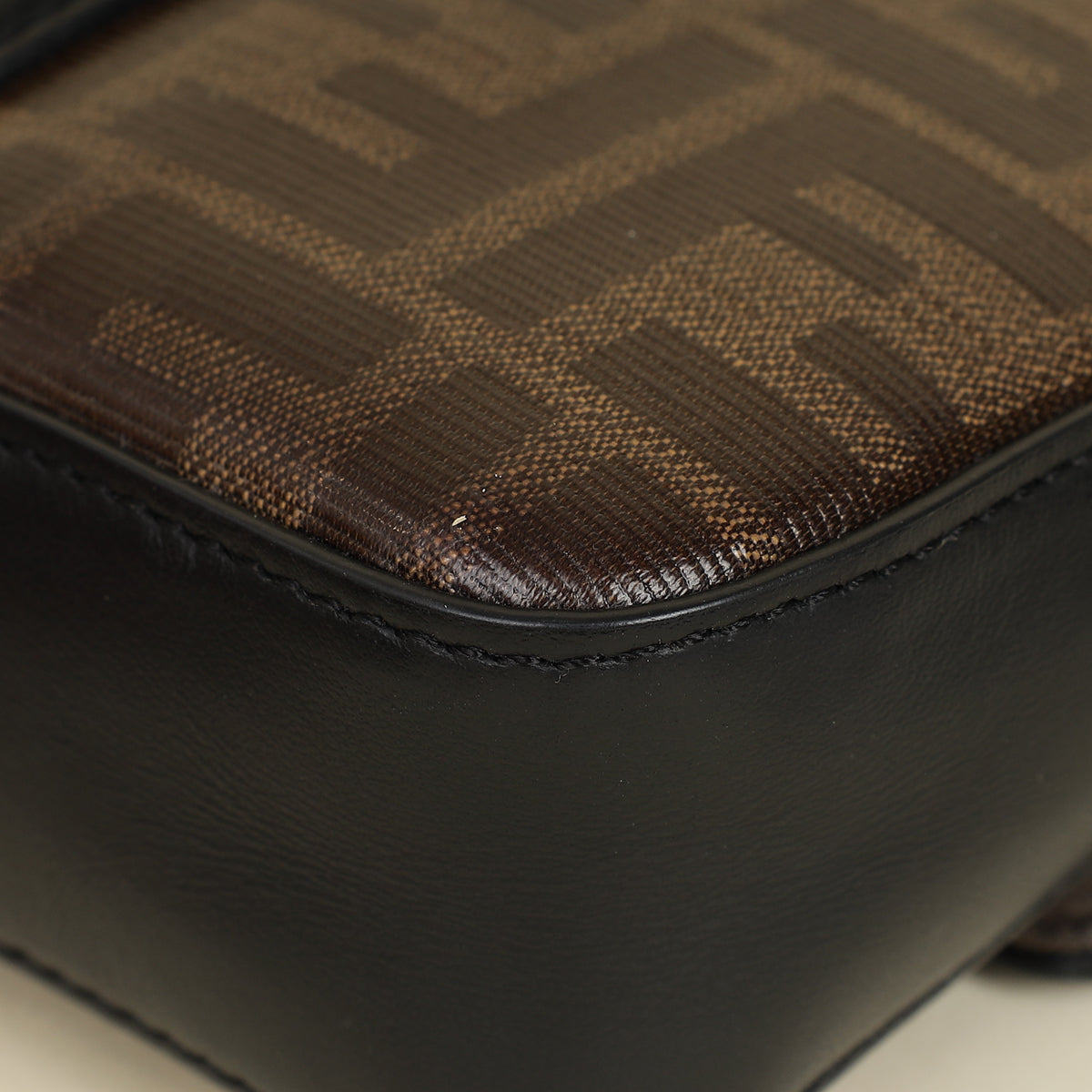 Fendi Bicolor FF 1974 Stamp Patch Flap Bag-Fendi-THE CLOSET