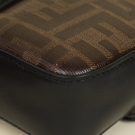 Fendi Bicolor FF 1974 Stamp Patch Flap Bag-Fendi-THE CLOSET