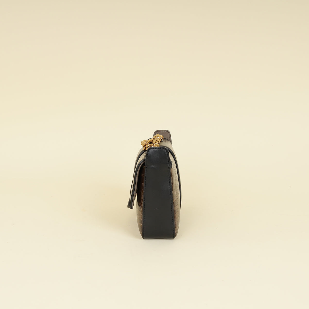 Fendi Bicolor FF 1974 Stamp Patch Flap Bag-Fendi-THE CLOSET