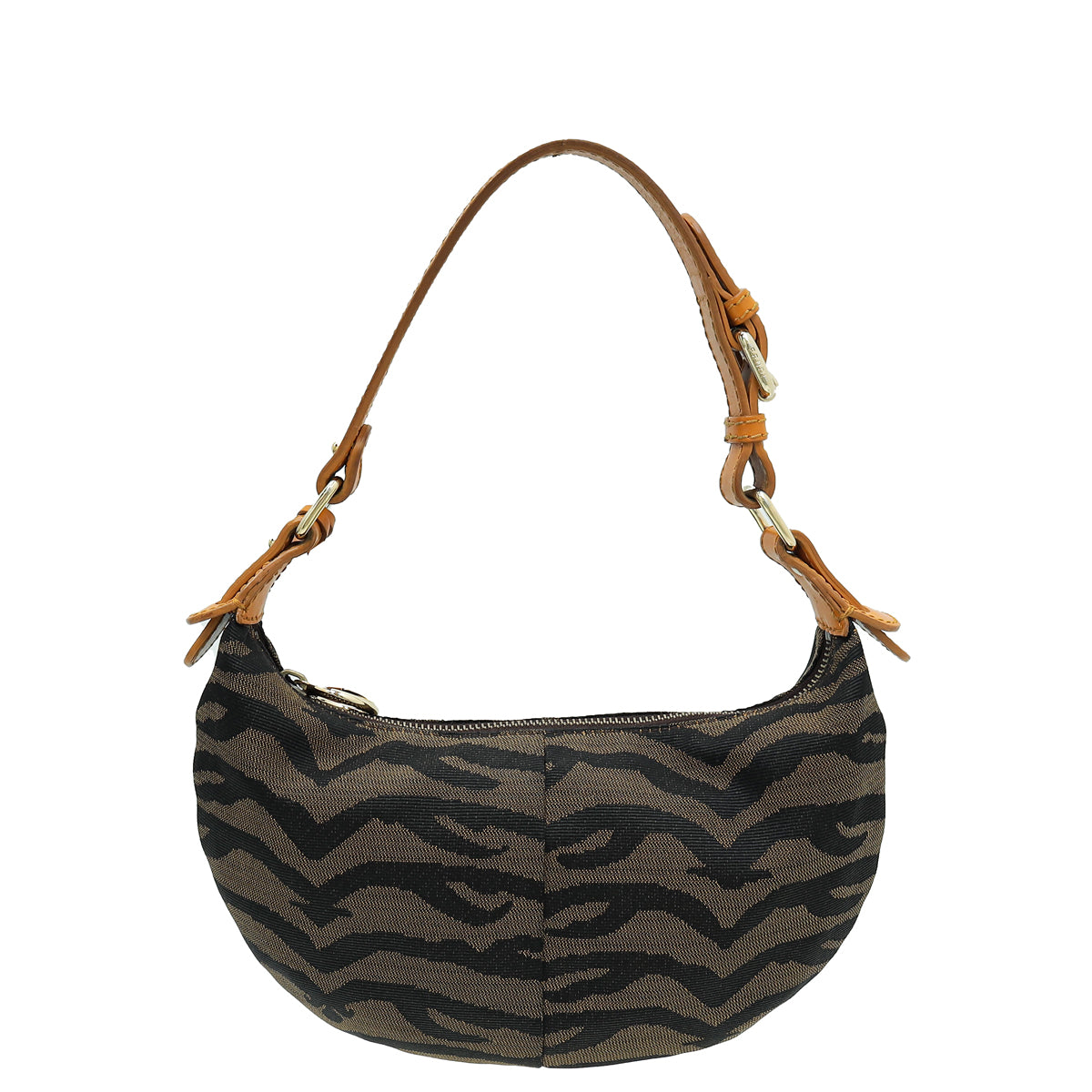 Fendi Tobacco Tiger Hobo Mini Bag-Fendi-THE CLOSET