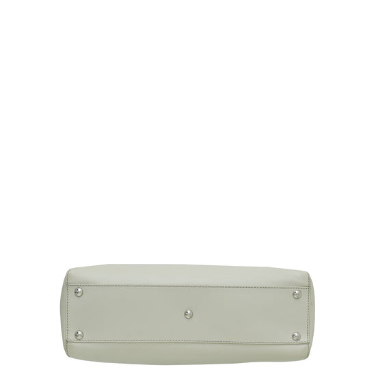 Fendi Cream Peekaboo Regular Bag