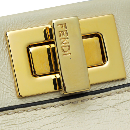 Fendi Camelia Peekaboo Mini Bag