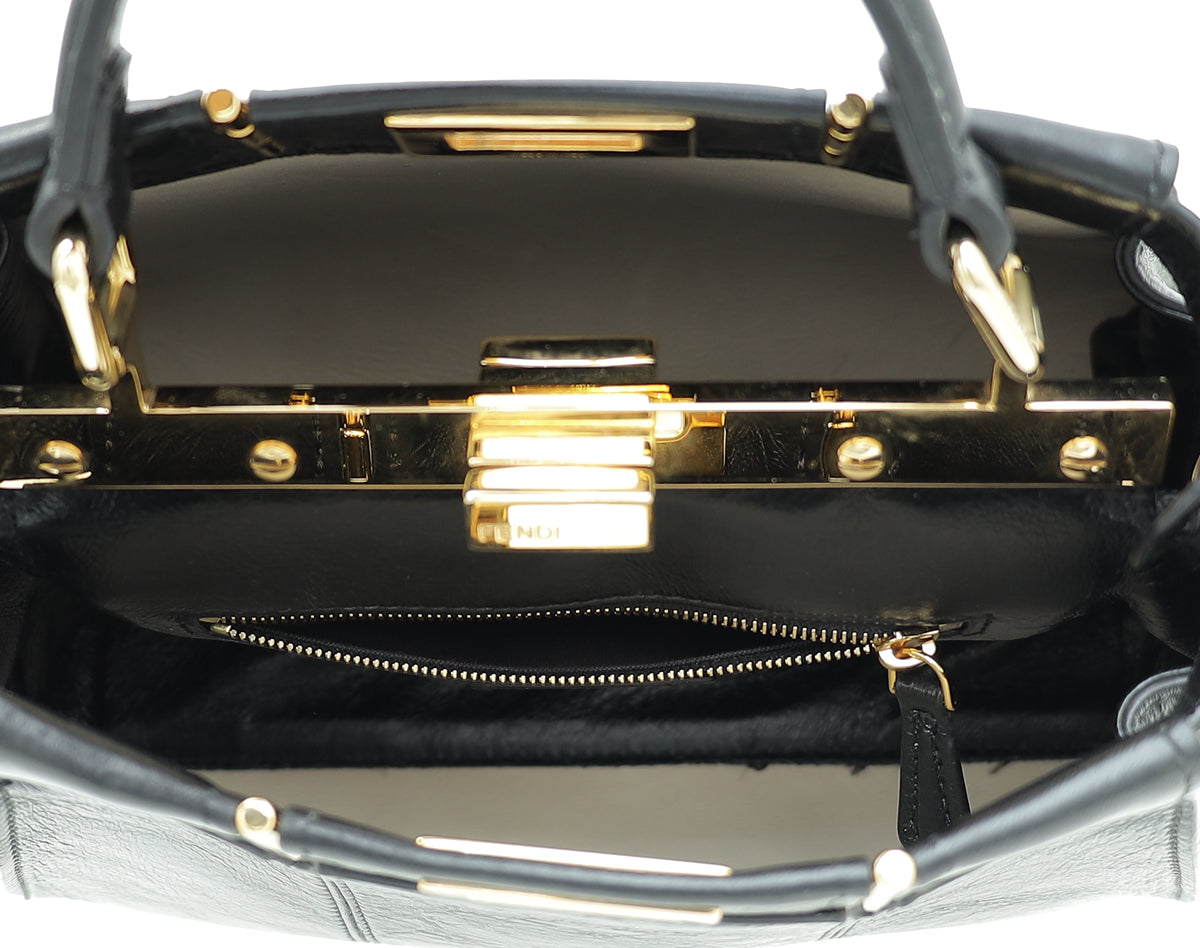 Fendi Black Peekaboo Mini Bag