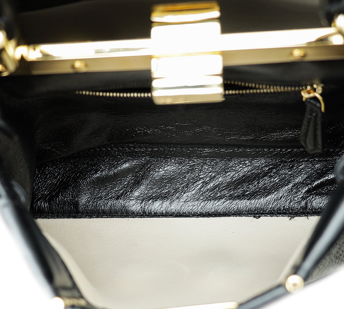 Fendi Black Peekaboo Mini Bag