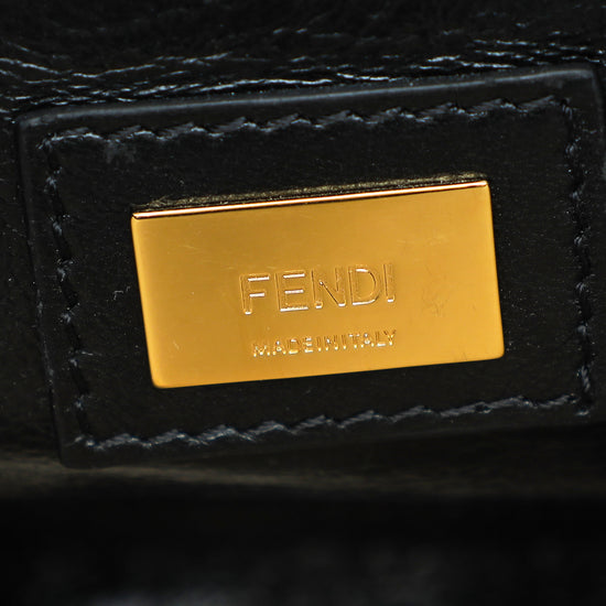 Fendi Black Peekaboo Mini Bag