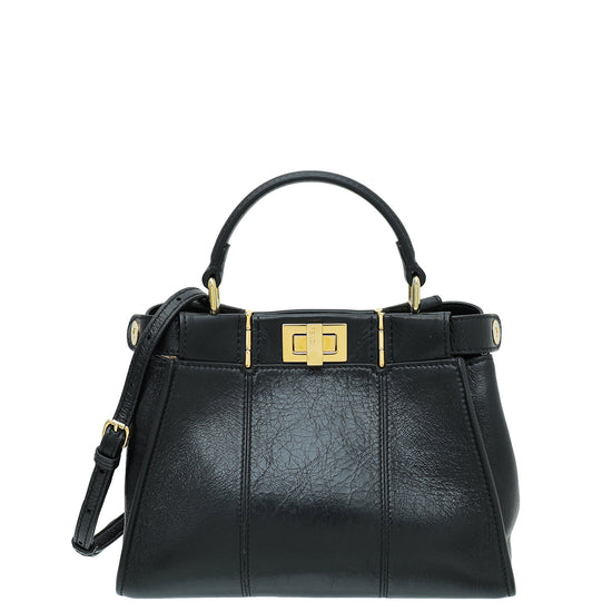 Fendi micro hotsell peekaboo black