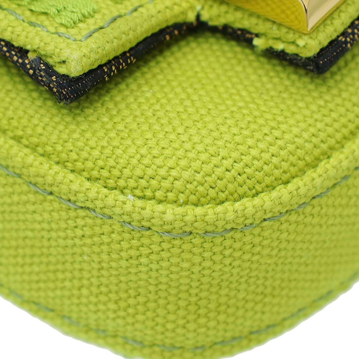 Fendi Avocado Green Nano Baguette Bag Charm