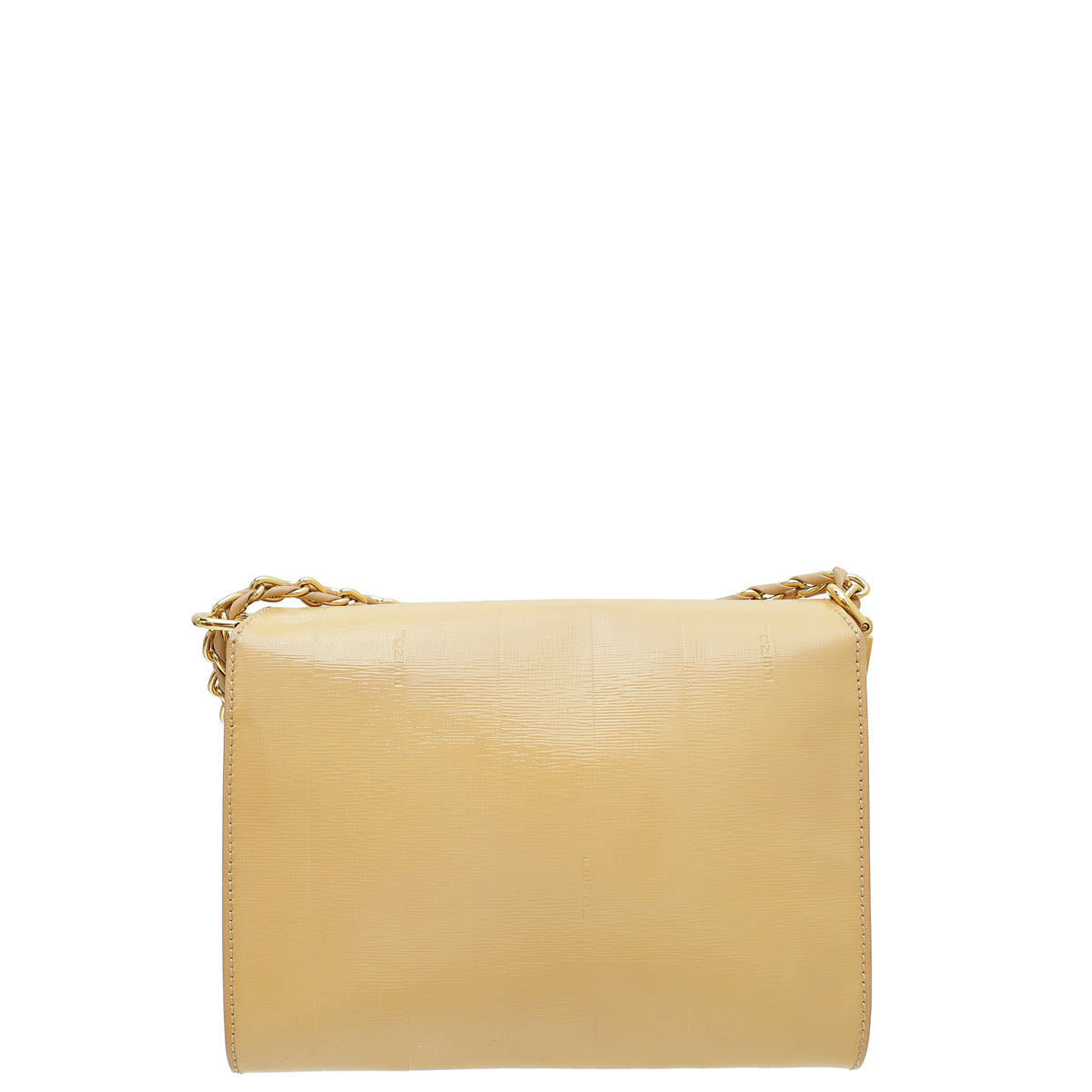 Fendi Beige Pequin Claudia Small Bag-Fendi-THE CLOSET