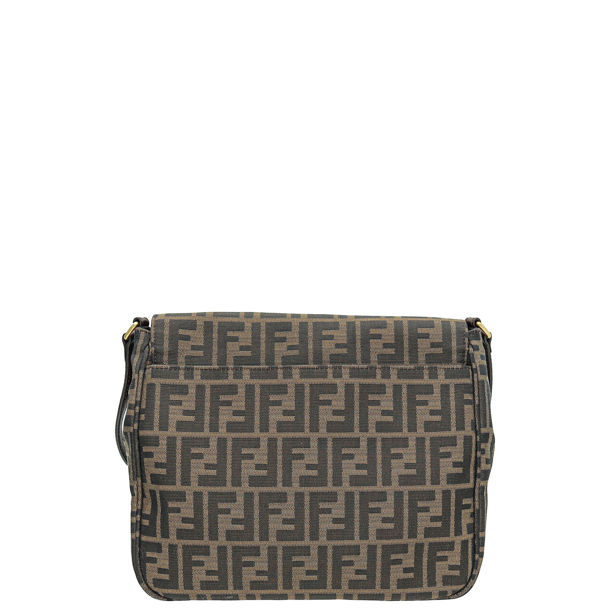 Fendi Tobacco Zucca Crossbody Large Messenger Bag-Fendi-THE CLOSET