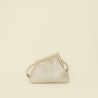 Fendi Ivory Python Fendi First Medium Bag