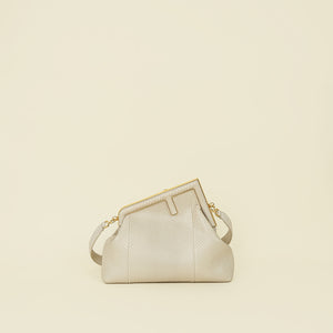 Fendi Ivory Python Fendi First Medium Bag