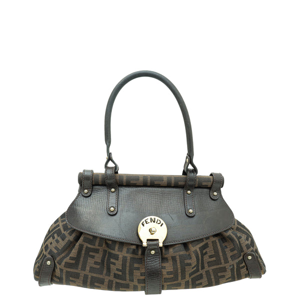 Fendi Tobacco Zucca Medium Magic Bag THE CLOSET
