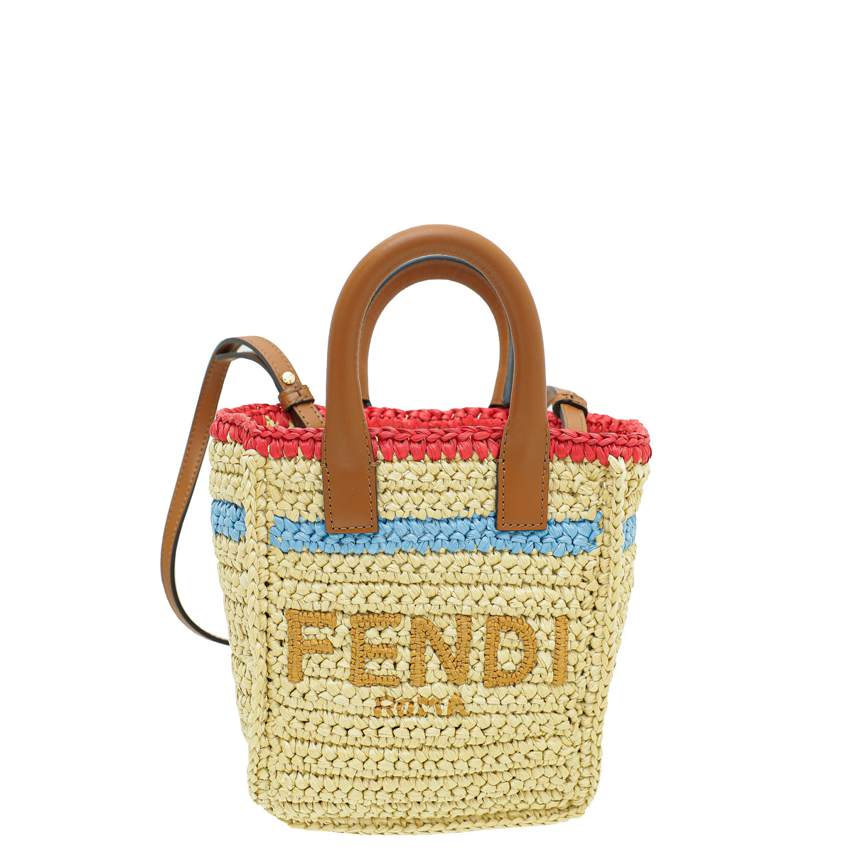 Fendi Natural Sunshine Soft Mini-Bag-Fendi-THE CLOSET