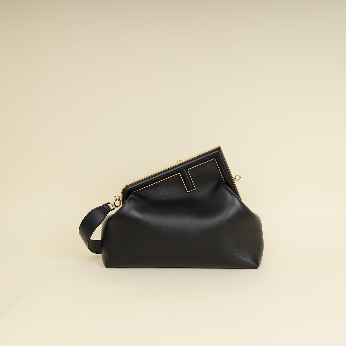 Fendi Black First Medium Bag-Fendi-THE CLOSET