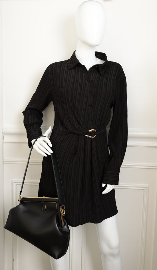 Fendi Black First Medium Bag-Fendi-THE CLOSET
