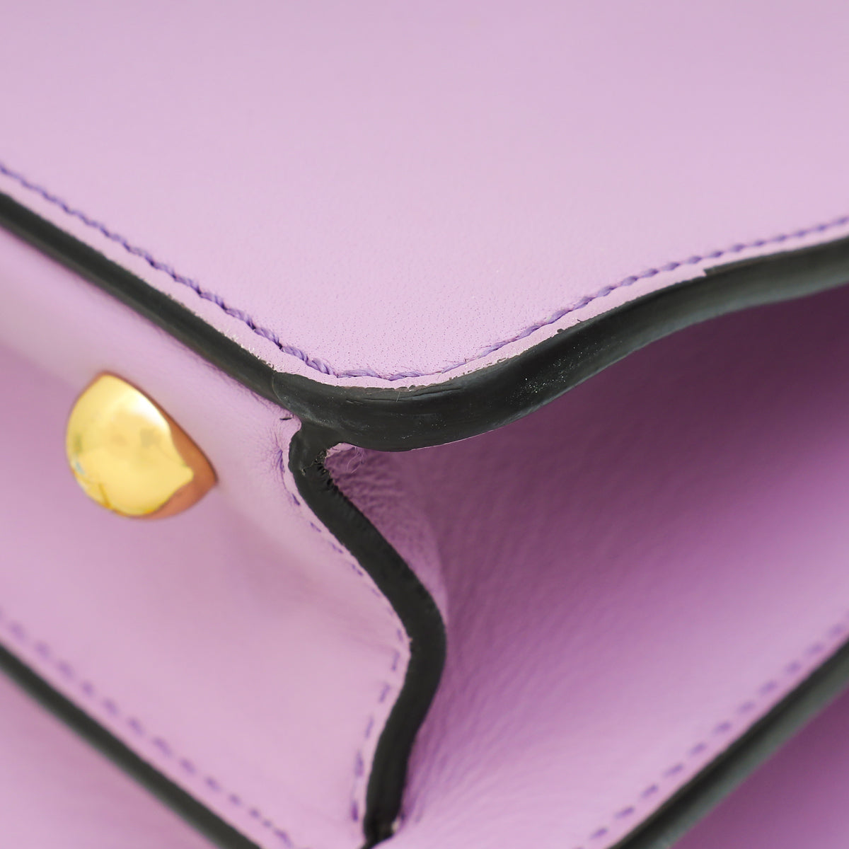 Fendi Lilac Timeless Peekaboo ISeeU Small Bag | Pre-Owned The