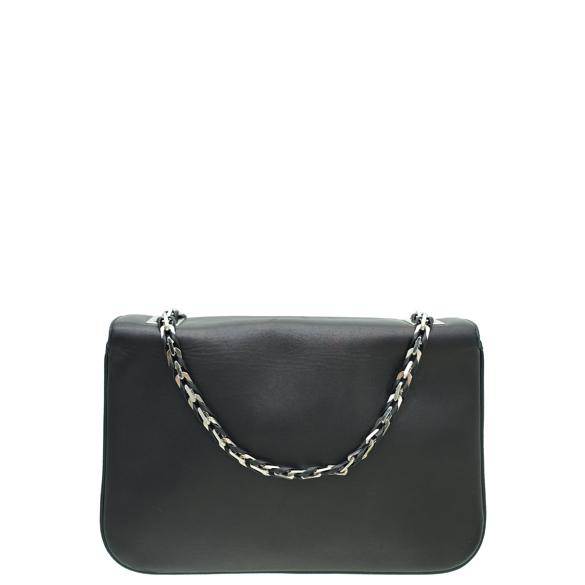 Fendi Black Be Baguette Flap Bag-Fendi-THE CLOSET