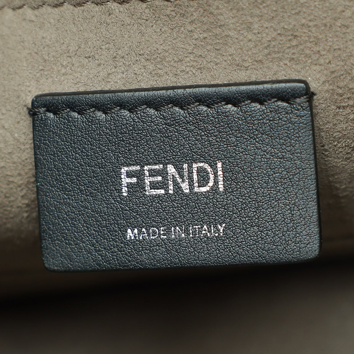 Fendi Black Kan I F Flap Bag