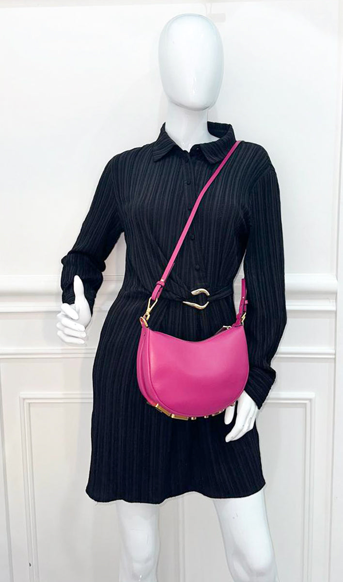 Fendi  Fuchsia Fendigraphy Mini Bag w/Strap