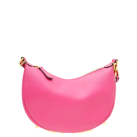 Fendi  Fuchsia Fendigraphy Mini Bag w/Strap