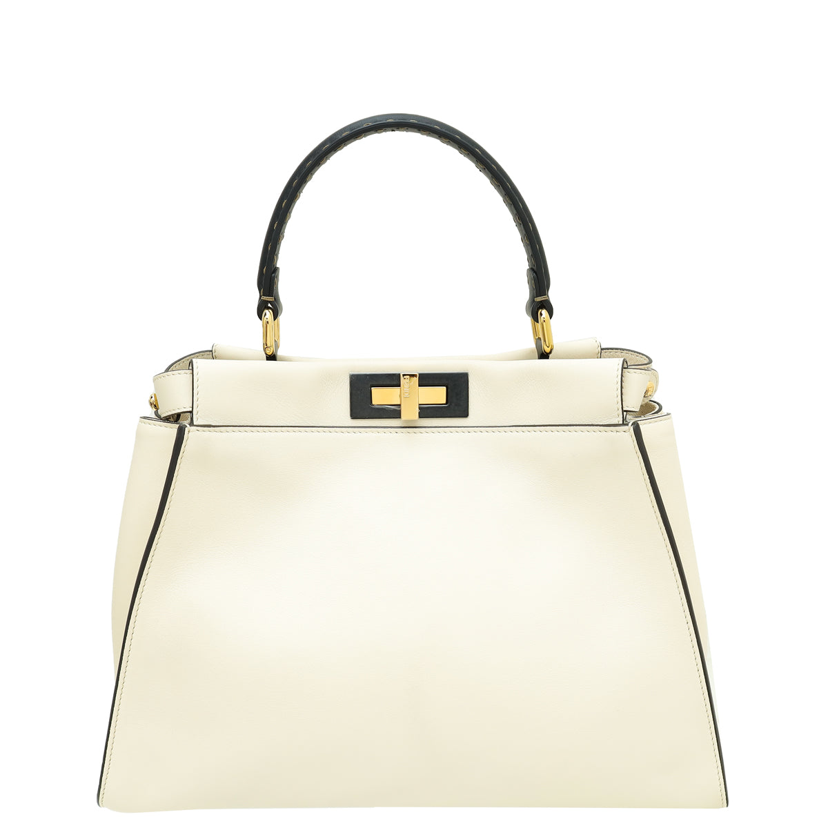 Fendi Bicolor Peekaboo Selleria Regular Bag-Fendi-THE CLOSET