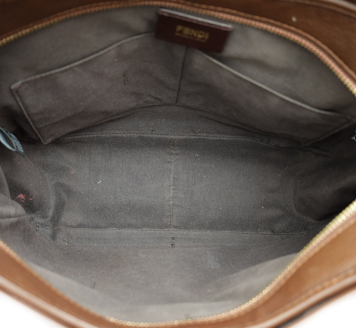 Fendi Tobacco FF Zucca Grand Shopping Bag-Fendi-THE CLOSET
