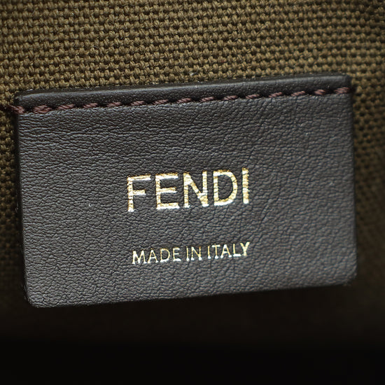 Fendi Bicolor Mon Tresor Bucket Bag