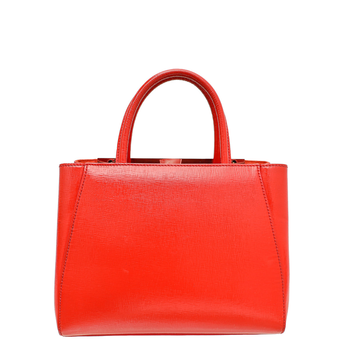 Fendi Red 2 Jours Petite Bag-Fendi-THE CLOSET