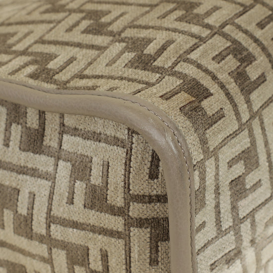 Fendi Dove Grey Sunshine Medium Shopping Tote Bag