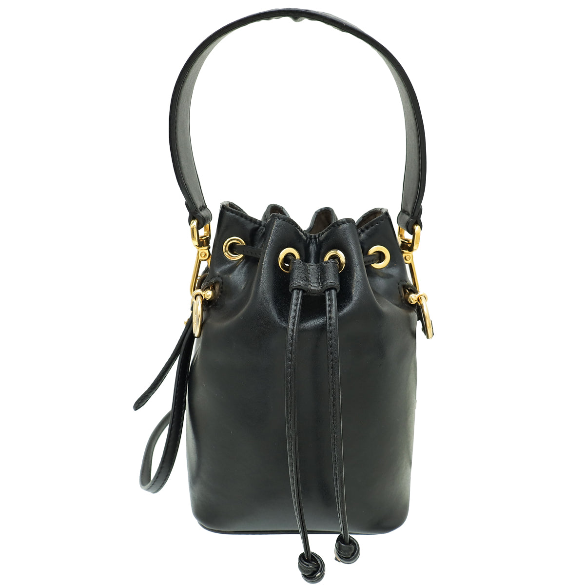 Fendi Black Mon Tresor Mini Bucket Bag-Fendi-THE CLOSET